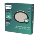 Philips 8721103131393 LED zapustené svietidlo MESON | 20W integrovaný LED zdroj | 1500lm | 4000K | čierna