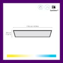 Philips WiZ 8720169071414 LED prisadené stropné svietidlo Ceiling RT | 36W integrovaný LED zdroj | 3400lm | 2700-6500K