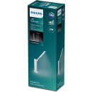 Philips 8719514420373 LED prenosné dotykové stolné svietidlo Amber 1x5W | 120lm | 4000K- USB, stmievateľné, biela
