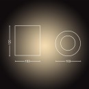 Philips Hue  8720169320239 LED bodové stropné svietidlo Pillar  | 4,2W GU10 | 400lm | 2200-6500K