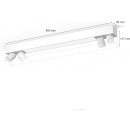 Philips Hue  8720169318618 LED prisadené stropné svietidlo Centris  | 4x4,2+40W GU10 | 2000-6500 RGBK