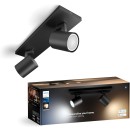 Philips Hue  8720169320352 LED bodové stropné svietidlo Runner  | 2x4,2W GU10 | 2x400lm | 2200-6500K