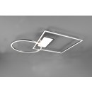 Trio 620510307 LED prisadené stropné svietidlo Downey 1x33W | SMD | 4600lm | 2700-6500K - nastaviteľné, pamäťová funkcia, nastavenie teploty osvetlenia, stmievateľné, diaľkové ovládanie, matný nikel