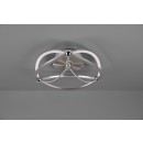 Trio 621210107 LED prisadené stropné svietidlo Charivari 1x20W | 2500lm | 3000K | IP20 - 3 fázové stmievanie, nikel