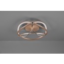 Trio 621210108 LED prisadené stropné svietidlo Charivari 1x20W | 2500lm | 3000K | IP20 - 3 fázové stmievanie, mosadz