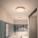 LED prisadené nástenné a stropné svietidlo s pohybovým čidlom Philips 1x16W - biela