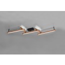 Trio 626410530 LED prisadené stropné svietidlo Bellari 1x36W | 4200lm | 2700-6000K - nastaviteľné, diaľkové ovládanie, stmievateľné, drevo