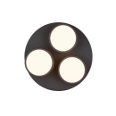 Trio 626510342 LED prisadený luster Franklin 3x8,5W | 3000lm | 3000K