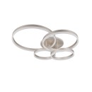 Trio 632210407 LED prisadené stropné svietidlo DRAKE | 50W integrovaný LED zdroj | 5850lm | 2700-6500K | stmievač | diaľkové ovládanie