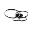 Trio 632210432 LED prisadené stropné svietidlo DRAKE | 50W integrovaný LED zdroj | 5850lm | 2700-6500K | stmievač | diaľkové ovládanie