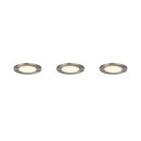 Trio 635110307 LED sada bodových svietidiel HIMAL | 4W integrovaný LED zdroj | 450lm | 2700-4000K