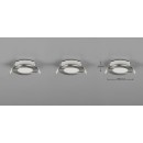 Trio 635110307 LED sada bodových svietidiel HIMAL | 4W integrovaný LED zdroj | 450lm | 2700-4000K