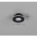 Trio 635314132 LED zapustené svietidlo LAMONT | 7W integrovaný LED zdroj | 650lm | 4000K
