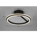 Trio 635510132 LED prisadené stropné svietidlo AMADOR | 34W integrovaný LED zdroj | 4000lm | 2300+3000+4000K | Trio - SwitchDimmer