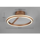 Trio 635510165 LED prisadené stropné svietidlo AMADOR | 34W integrovaný LED zdroj | 4000lm | 2300+3000+4000K | Trio - SwitchDimmer