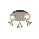 Trio 637010507 LED bodové stropné svietidlo ROMEO | 7W integrovaný LED zdroj | 700lm | 2300+3000+4000K