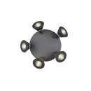 Trio 637010532 LED bodové stropné svietidlo ROMEO | 7W integrovaný LED zdroj | 700lm | 2300+3000+4000K