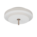 Trio T640210176 LED prisadené stropné svietidlo KEATON  | 34W integrovaný LED zdroj | 1x4000lm | 2300+3000+4000K | Trio - SwitchDimmer | sivá