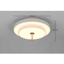 Trio T640210176 LED prisadené stropné svietidlo KEATON  | 34W integrovaný LED zdroj | 1x4000lm | 2300+3000+4000K | Trio - SwitchDimmer | sivá
