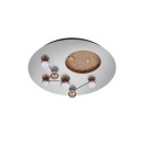 Trio 644810107 LED prisadený luster Zodiac | 42W integrovaný LED zdroj | 5100 lm | 2300+3000+4000K