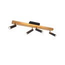 Trio T648310580 LED prisadené stropné svietidlo ZENO  | 12+4x5,5W integrovaný LED zdroj | 4x650lm | 2700-6500K