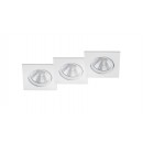 TRIO 650410331 Pamir zápustné svietidlo LED 3x5W 345lm 3000K IP23
