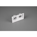 Trio 651600231 zápustné bodové svietidlo Kenai 2x15W | GU10 - biela