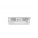 Trio 651600231 zápustné bodové svietidlo Kenai 2x15W | GU10 - biela