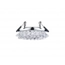 Trio 651700152 LED zápustné bodové svietidlo Dolomite 1x10W | GU10