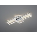 Trio 652610307 LED prisadené stropné svietidlo Thiago 1x36W | 3000lm | 3000-6000K | IP20 | RGBW - srtmívatelné, nastavenie teploty osvetlenie, pamäťová funkcia, diaľkové ovládanie, technológia WIZ, nikel