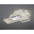 Trio 652690307 LED prisadené stropné svietidlo Thiago 1x40W | 3400lm | 3000-6000K | IP20 | RGBW - srtmívatelné, nastavenie teploty osvetlenie, pamäťová funkcia, diaľkové ovládanie, technológia WIZ, nikel