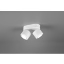 Trio 652910231 LED prisadené stropné bodové svietidlo Taurus 2x3,5W + 2x1,5W | 900lm | 3000K | IP20 - oddelené vypínače, biela