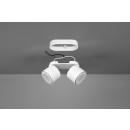 Trio 652910231 LED prisadené stropné bodové svietidlo Taurus 2x3,5W + 2x1,5W | 900lm | 3000K | IP20 - oddelené vypínače, biela