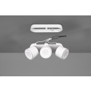 Trio 652910232 LED prisadené stropné bodové svietidlo Taurus 3x3,5W + 3x1,5W | 1350lm | 3000K | IP20 - oddelené vypínače, biela