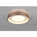 Trio 656610165 LED prisadené stropné svietidlo SOLEA | 36W integrovaný LED zdroj | 4700lm | 3000K