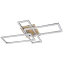 Rabalux 6590 LED prisadené stropné svietidlo Ashton 1x24W | 1870lm | 4000K- chróm