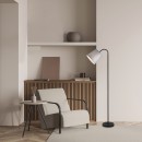 Rabalux 6639 stojacie svietidlo Godric 1x25W | E27 - čierna, šedá
