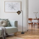 Rabalux 6640 stojacie svietidlo Godric 1x25W | E27 - čierna