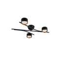 Trio 669000380 prisadené stropné svietidlo CODA | 10W GX53