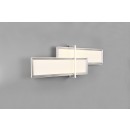 Trio 672110505 LED prisadené stropné svietidlo Charleston 1x21W + 12W | 2600lm + 1600lm | 3000K - hliník