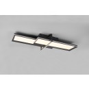 Trio 672110542 LED prisadené stropné svietidlo Charleston 1x21W + 12W | 2600lm + 1600lm | 3000K - antracit