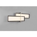 Trio 672110542 LED prisadené stropné svietidlo Charleston 1x21W + 12W | 2600lm + 1600lm | 3000K - antracit