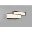 Trio 672110542 LED prisadené stropné svietidlo Charleston 1x21W + 12W | 2600lm + 1600lm | 3000K - antracit