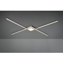 Trio 674410307 LED stropnica Oxford 1x27W | 3000lm | 3000K | IP20 - 3 fázové stmievanie, nikel
