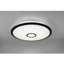 Trio 679110032 LED prisadené stropné svietidlo Okinawa 1x50W | 5000L | 3000-5500K | IP20 - stmievateľné, funkcia nočného osvetlenia, diaľkové ovládanie, pamäťová funkcia, nastavenie teploty osvetlenia, hviezdny efekt, čierna s bielou