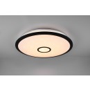 Trio 679110032 LED prisadené stropné svietidlo Okinawa 1x50W | 5000L | 3000-5500K | IP20 - stmievateľné, funkcia nočného osvetlenia, diaľkové ovládanie, pamäťová funkcia, nastavenie teploty osvetlenia, hviezdny efekt, čierna s bielou