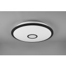 Trio 679110032 LED prisadené stropné svietidlo Okinawa 1x50W | 5000L | 3000-5500K | IP20 - stmievateľné, funkcia nočného osvetlenia, diaľkové ovládanie, pamäťová funkcia, nastavenie teploty osvetlenia, hviezdny efekt, čierna s bielou