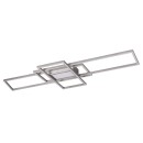 Rabalux 6869 LED prisadené stropné svietidlo Thabita 1x54W | 4200lm | 3000-6500K- pamäťová funkcia, stmievateľné, nočný režim, diaľkové ovládanie, nastaviteľná teplota osvetlenia, chróm