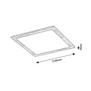 Rabalux 6907 LED stropné svietidlo Almond 1x12W | 1260lm | 4000K- biela, imitácia dreva