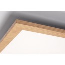Rabalux 6909 LED stropné svietidlo Almond 1x40W | 4200lm | 4000K- biela, imitácia dreva